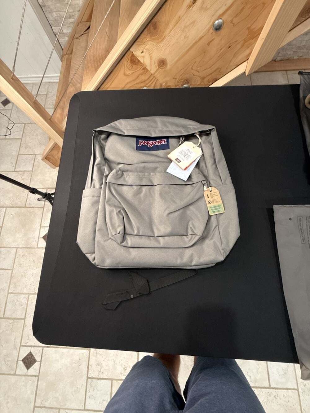 JanSport SuperBreak Plus Backpack Grey